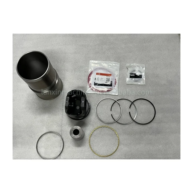 M11 Liner Kit QSM11 ISM11 Piston Kit Ring Set Engine Cylinder Liner Sleeve Overhaul Repair Kit 4089865 For Cummins  QSM11