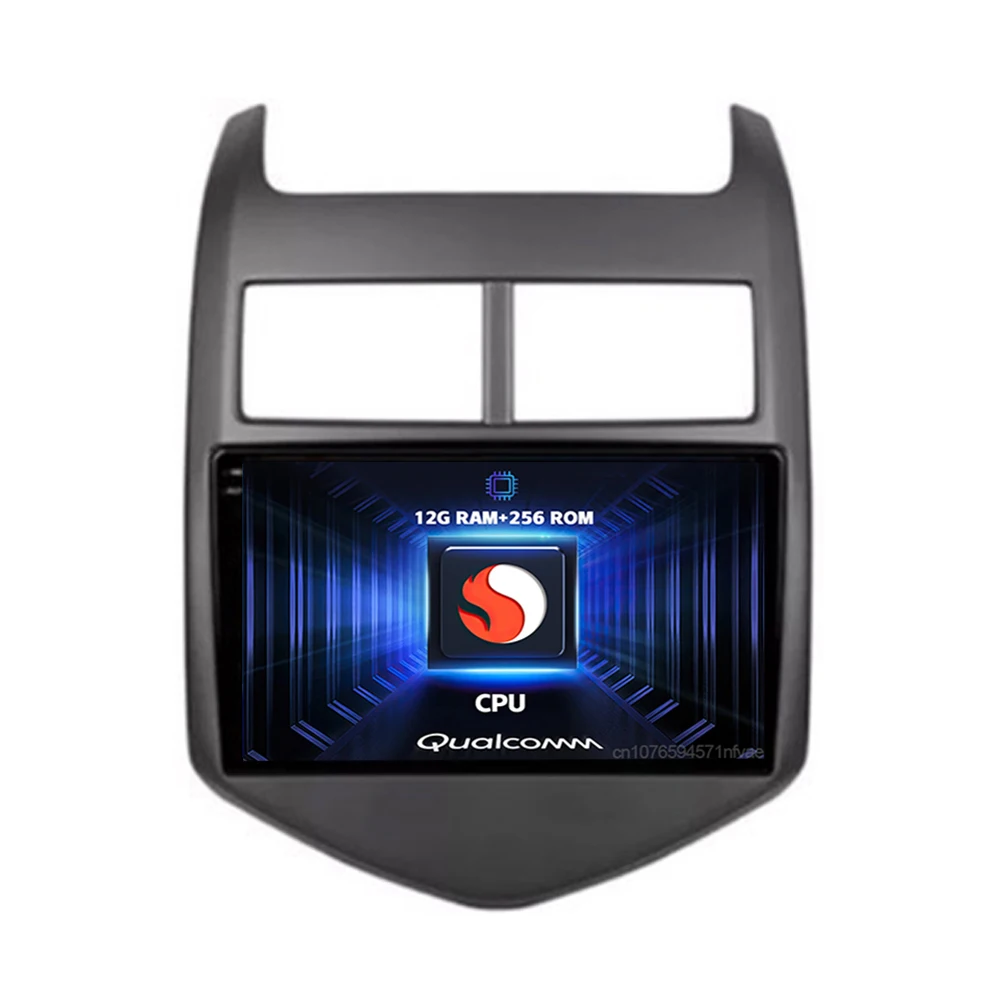 Android 15 CarPlay Auto Radio Multimedia Speler Voor Chevrolet Aveo 2 Sonic T300 2011-2015 Navigatie GPS 2din Stereo Audio - afbeelding 2