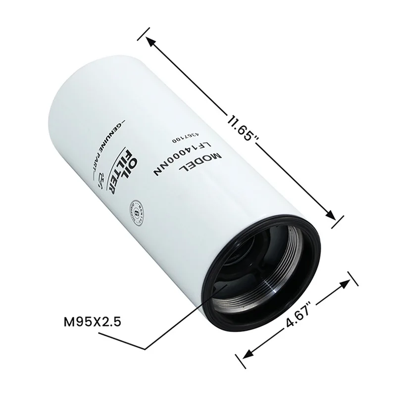 

LF14000NN oil filter for Cummins ISX ISM QSX QSM QST engines
