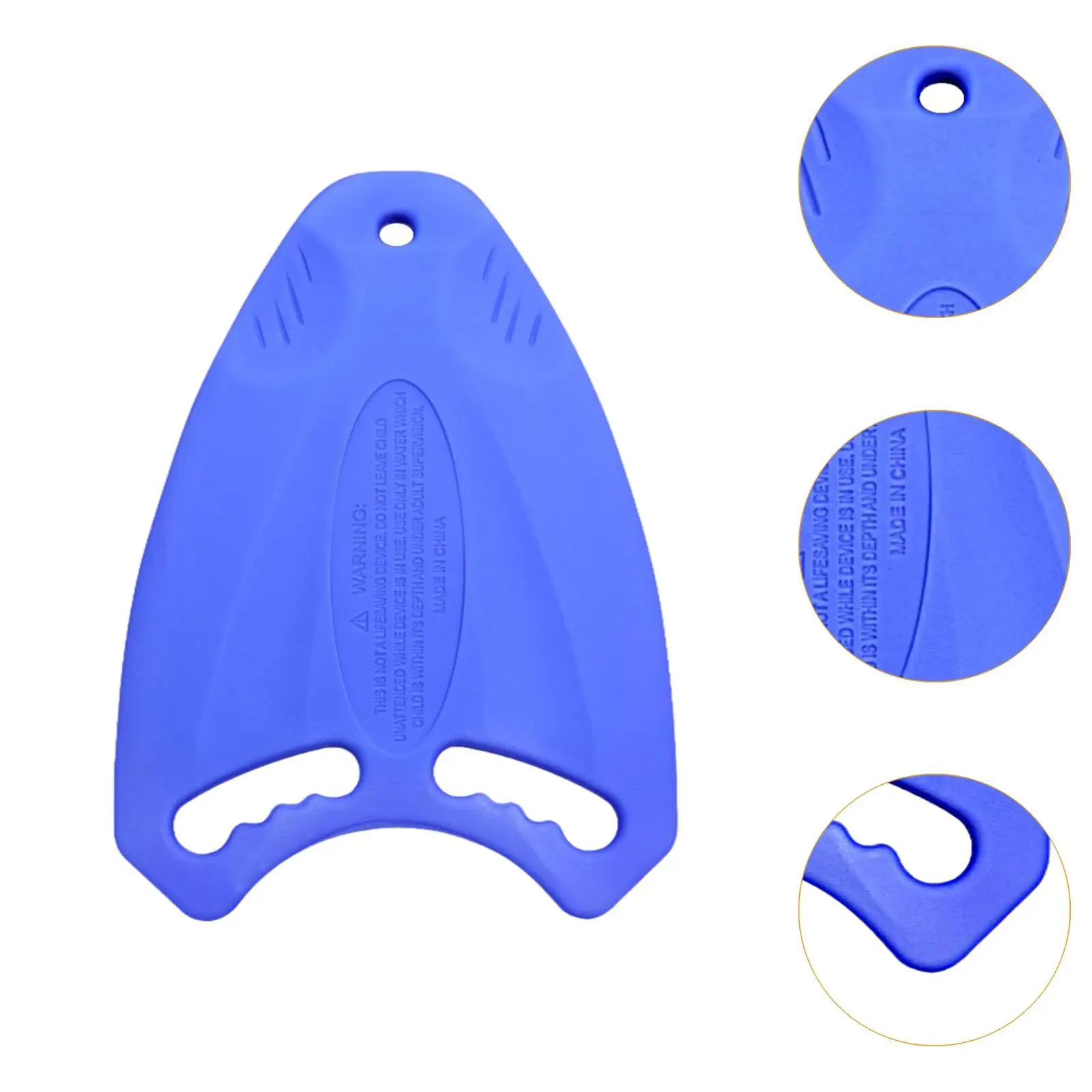 لوح تعويم لحمام السباحة على شكل EVA مقاوم للماء، جهاز تعويم مريح للتدريب على السباحة مع مقابض قبضة، لوح سباحة للرياضة