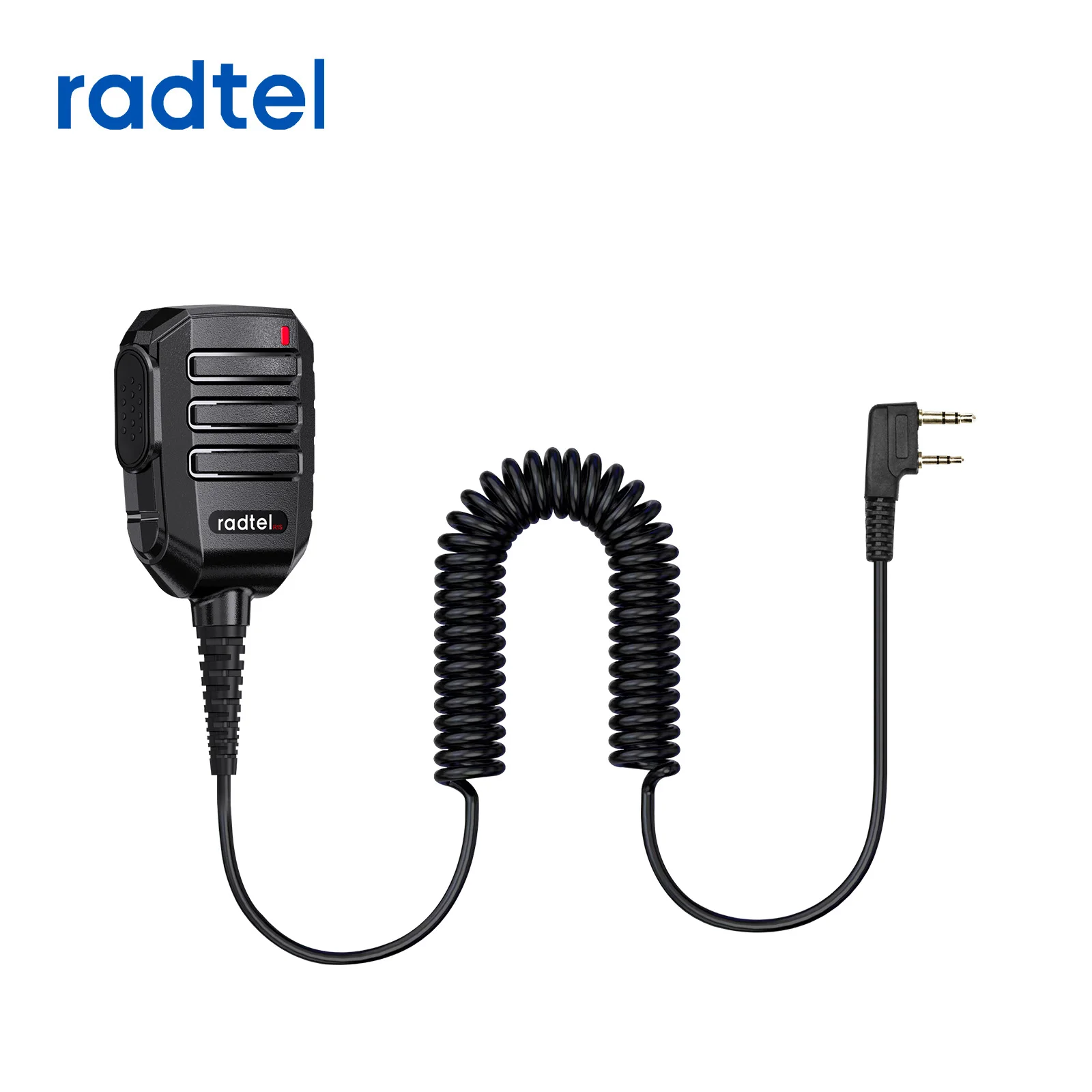 ميكروفون مكبر صوت Radte R1S مع 360 درجة °   مكبر صوت بمشبك حزام دوار لـ Radtel RT-4D RT-493 RT-860 RT-900 RT-910 RT-910B