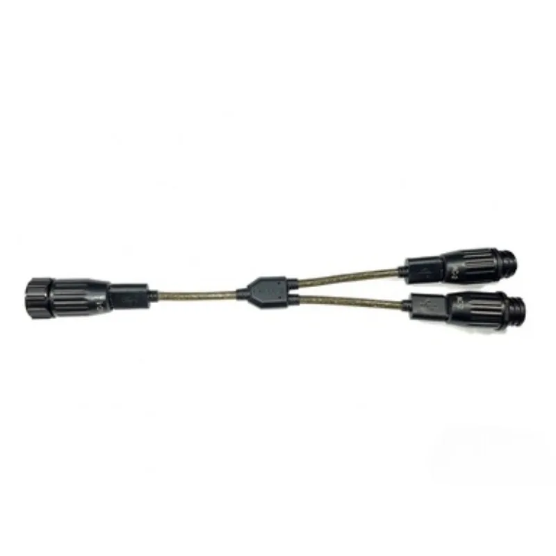 Marine AIS Pilot Plug Splitter Cable, 1 to 2 Way Shared Interface Adapter, Boat AIS EX Split Connection Cord