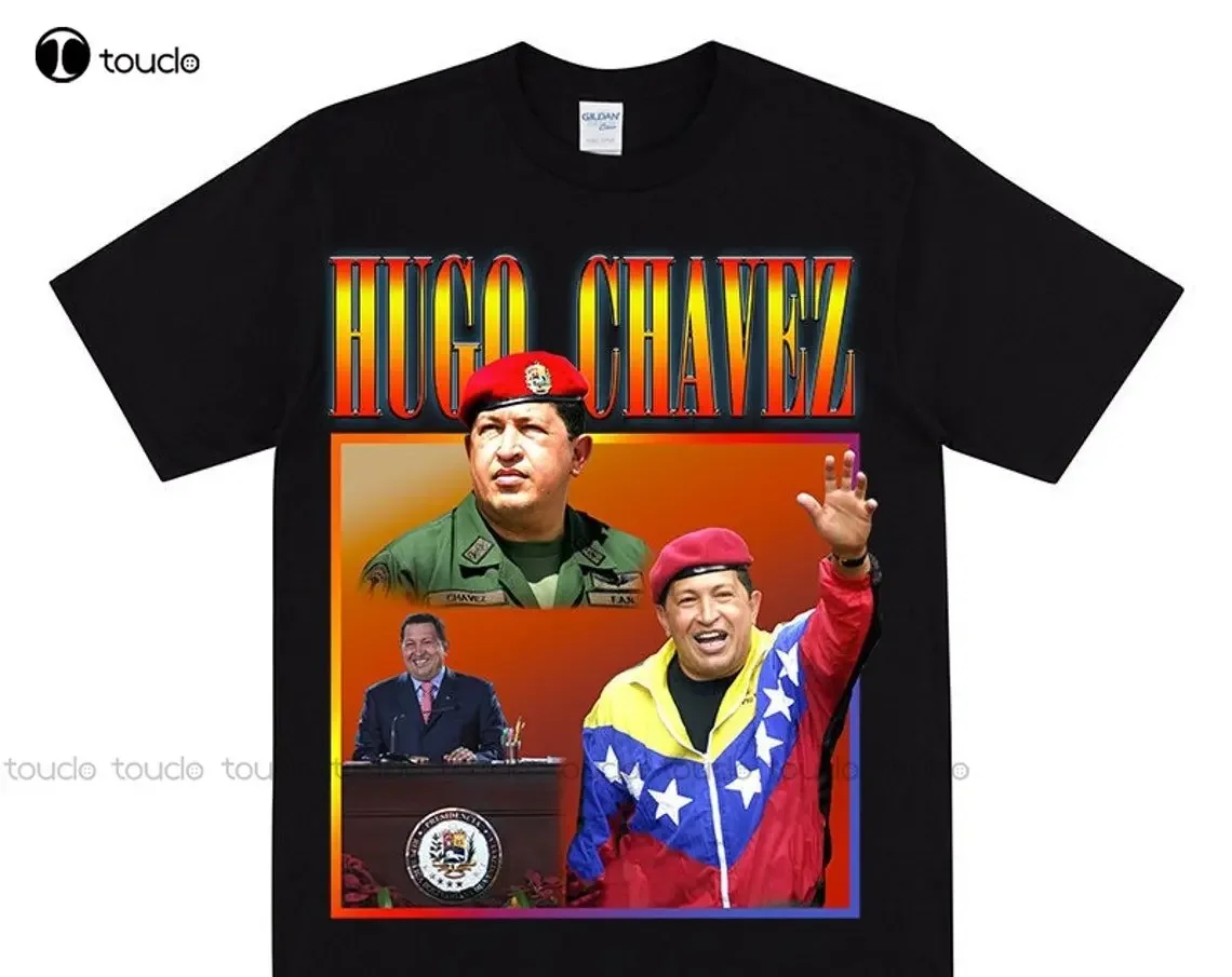 Hugo Chavez T-Shirt Socialism Inspired Viva La Revolucion Revolution Rebel Resist Chavez Portrait
