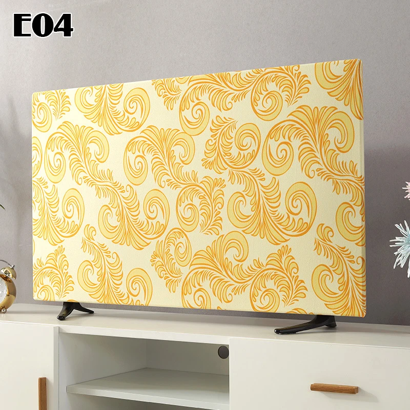 Tv Hood Dust-Proof Cover Towel 32 Inch 43 Inch 50 Inch 55 Inch 65 Inch Household Hanging Lcd Tv Cover Dustproof Decorative Cover