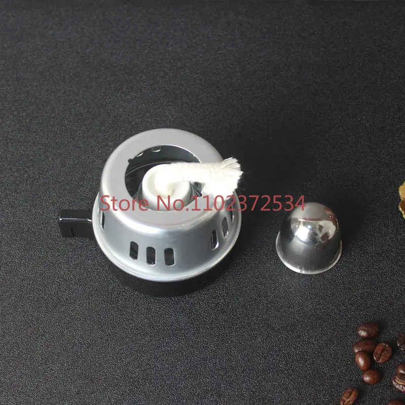 General siphon glass alcohol lamp siphon pot alcohol stove coffee pot mocha pot flower tea heating dedicated