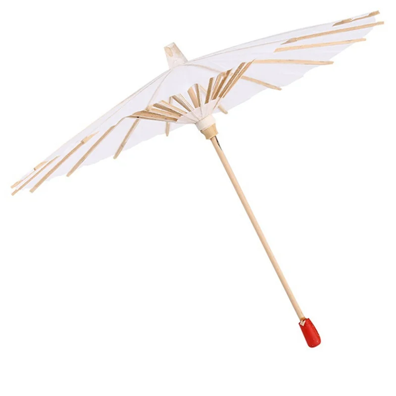 

【Top Picks】Chinese Ancient Style DIY Wedding Decoration White Bride Umbrella Wedding Photo Props Umbrella