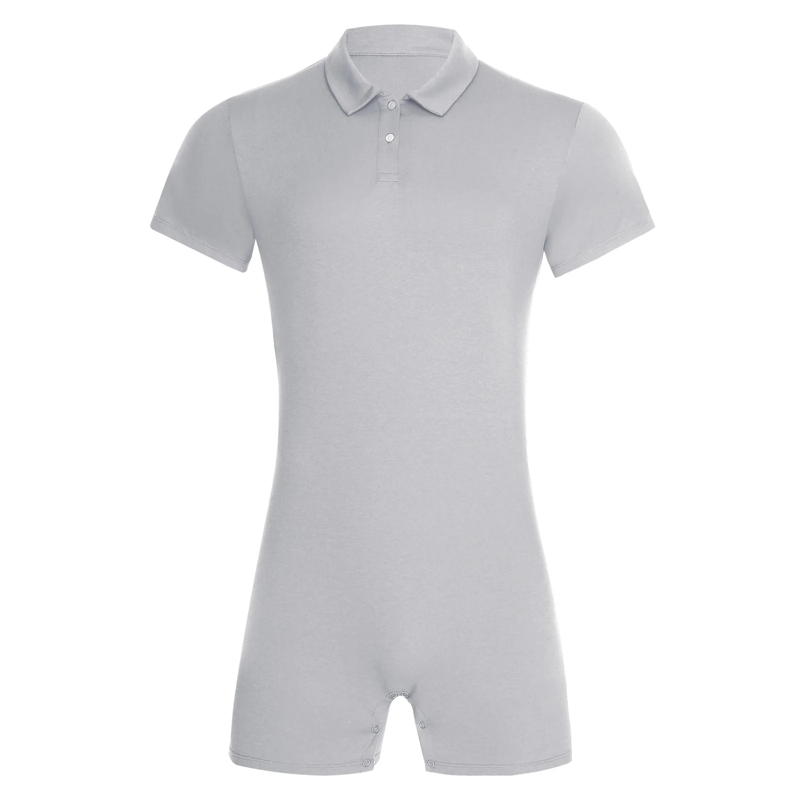 Men Home Wear Loungewear Pajamas Casual Stretchy Soft Wear Home Pajamas for Daily Gym Workout Fitness Summer Jumpsuit Nightwear