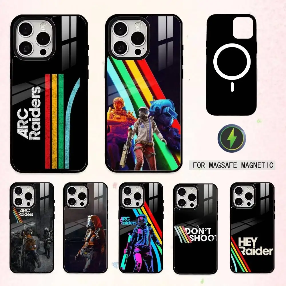 

Tactical Co-op A-ARC R-Raiders Phone Case For iPhone17,16,15,14,13,12,11 Plus,Pro Max Magnetic For Magsafe Wireless Charging