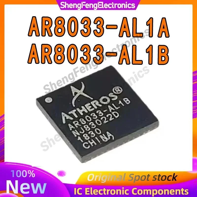 

5 шт. AR8033-AL1A AR8033 AL1A AR8033-AL1B-R AR8033-AL1A QFN-48 Чипсет, новый, оригинальный, в наличии