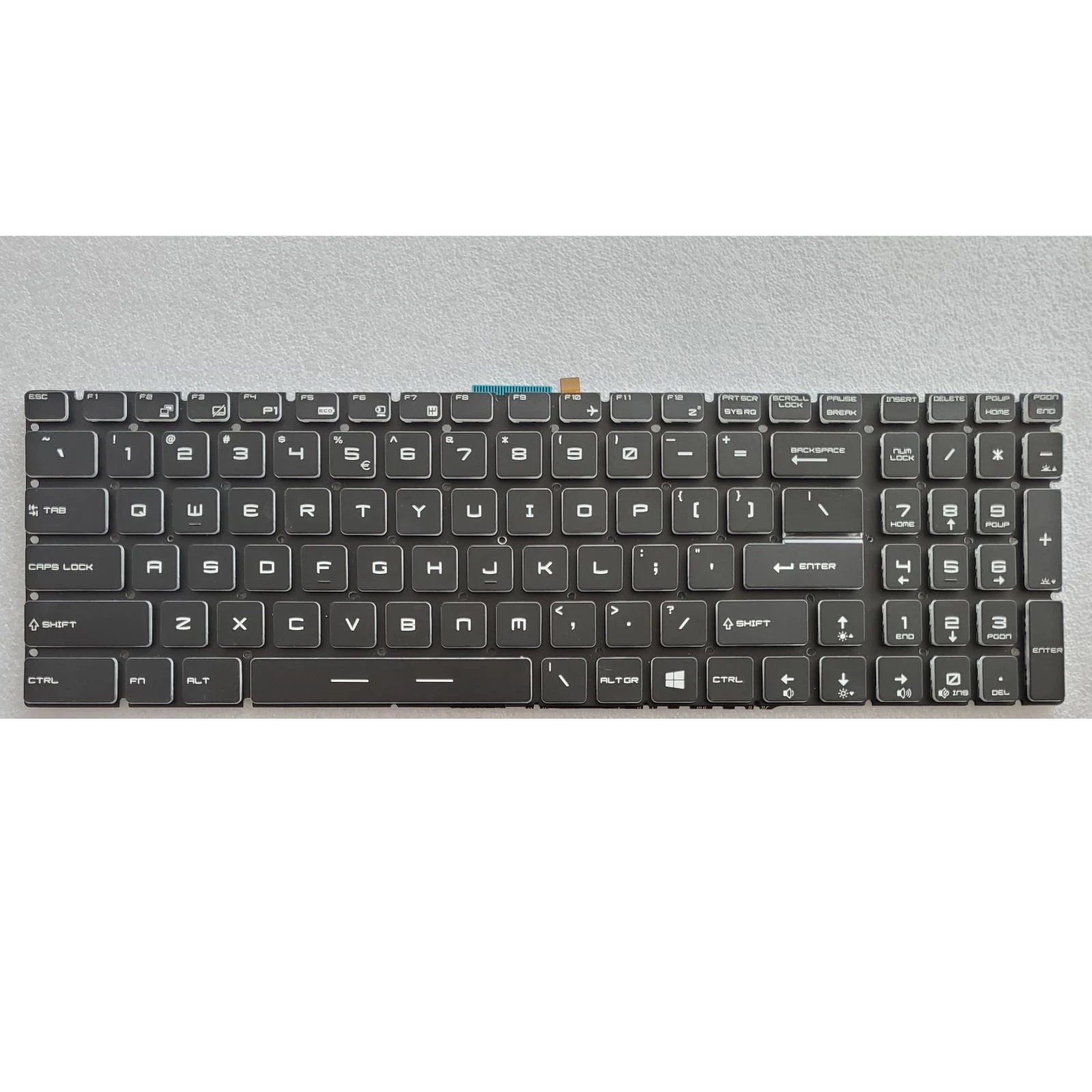 Imagem -03 - Teclado do Portátil Nos ru sp para Ms16k2 16jb 16jf 16l2 16p Ms-179b 1785 17fk