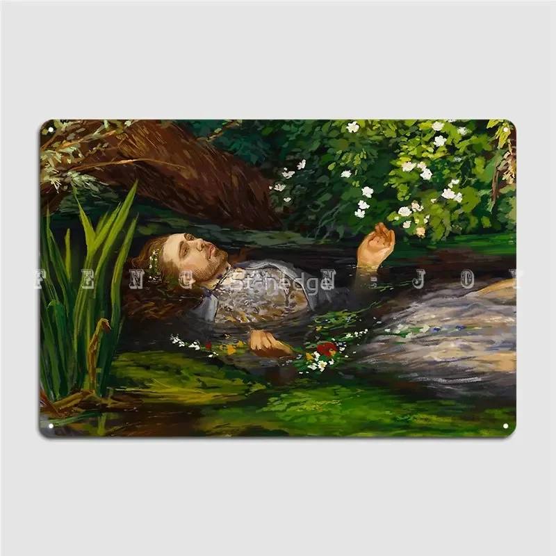 Ophelia But Make It Hozier Metal Plaque Poster Pub Club Bar Customize Wall Plaque Tin Sign Posters