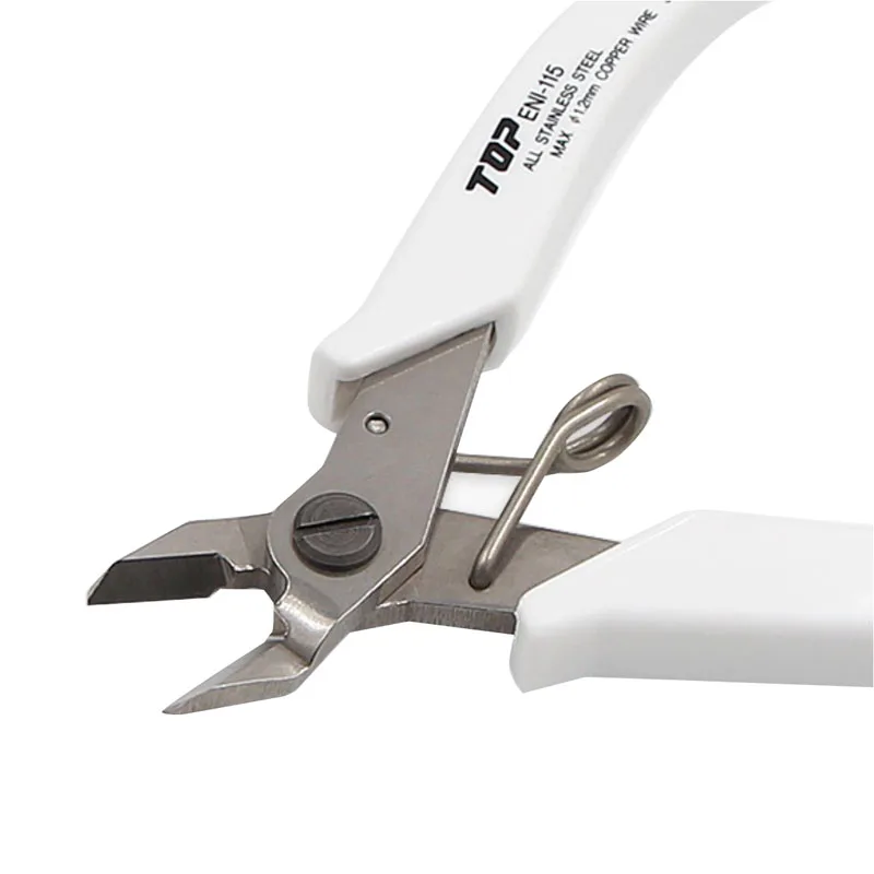 pinze-elettroniche-top-eni-115-in-acciaio-inossidabile-giapponese-tronchesi-diagonali-di-precisione-115mm-per-elettronica-e-gioielleria
