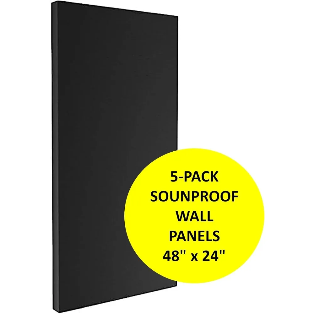 Wall Panels, 5 Large Acoustic Panels - 48