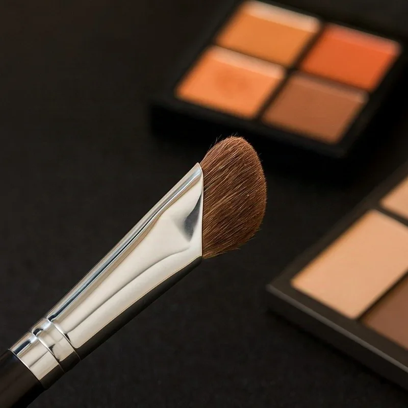 1/2Pcs Weiche Nase Kontur Pinsel Erröten Highlighter Koreanische Schönheit Make-Up-Tool für Frauen Gesicht Sculpting