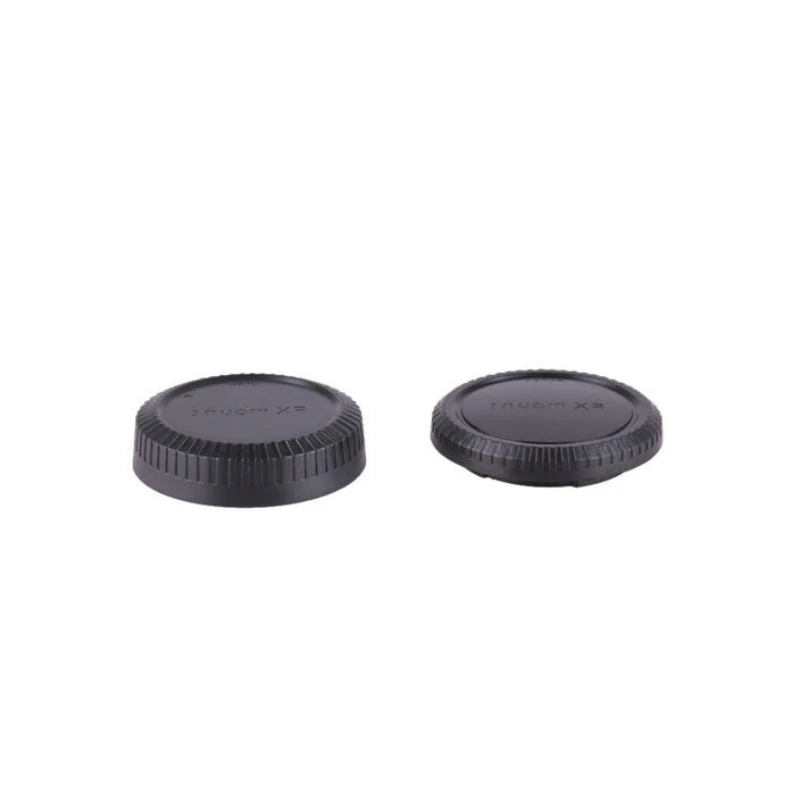 Rear Lens Cover+Body Cap Anti-dust Protection ABS Plastic Black for  for FX X Mount X-Pro 1 X-E1 X10 XF1  Camera Accessories