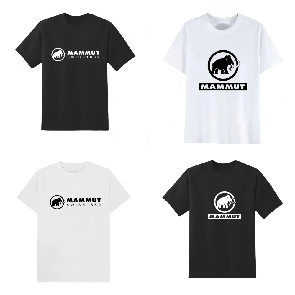 

New cotton T-shirt round neck short-sleeved design high-end men's and women's high-quality fashion loose and comfortable top