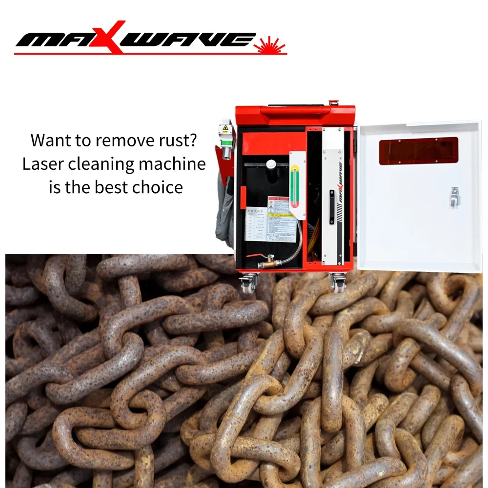 

Maxwave Laser Cleaner 1000W 2000W 3000W Powerful For Industrial Rust Paint Oil Dirt Removal No Professional Skill Needed