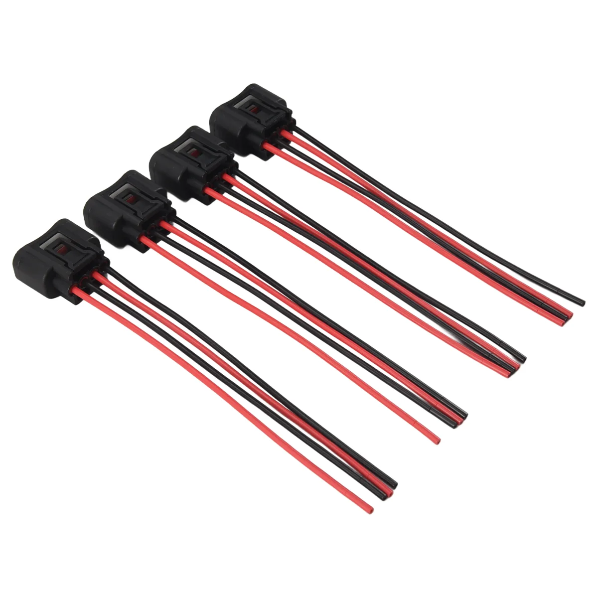 4PCS Ignition Coil Female Connector Plug Harness Pigtail 2AZFE1ZZFE for HS250H Pontiac Camry Corolla RAV4 Chevrolet