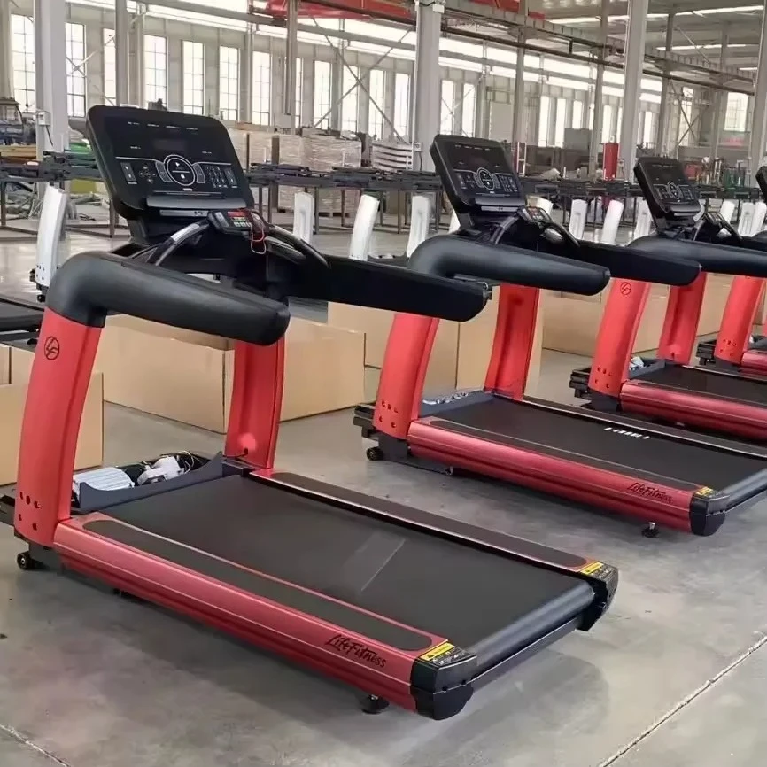 Leading Fitness Factory produce gran oferta de cinta de correr comercial profesional de máquina cardio - Pantalla LED