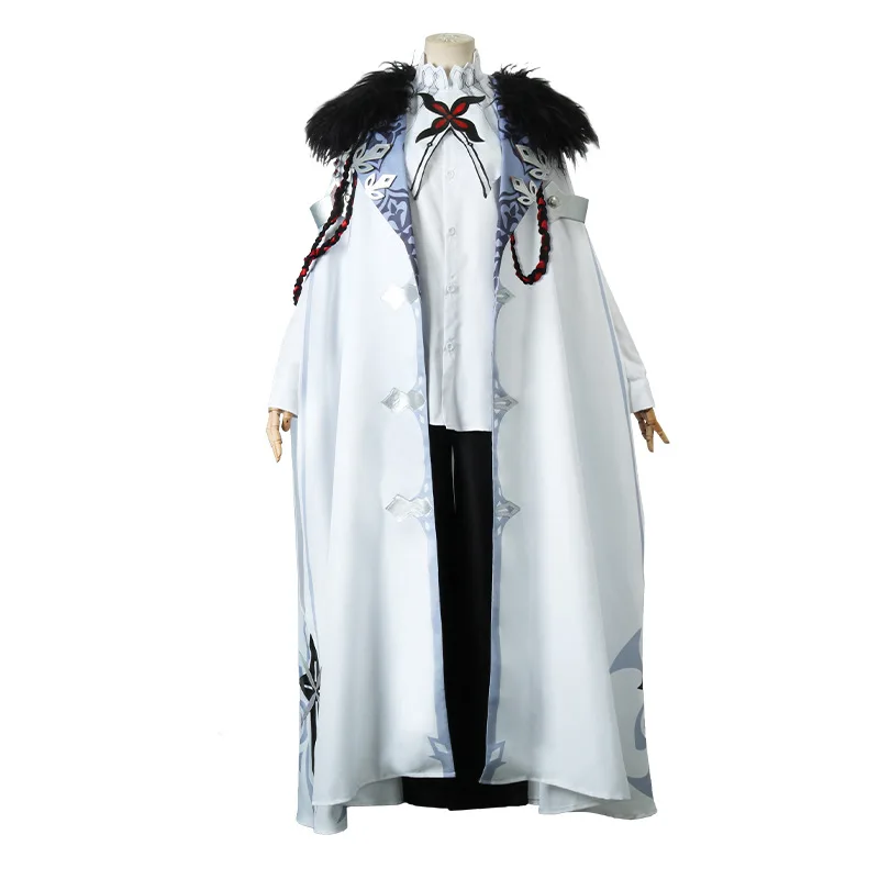 Genshin Impact Fatui executive officer servant Arlecchino cospaly anime halloween costumes