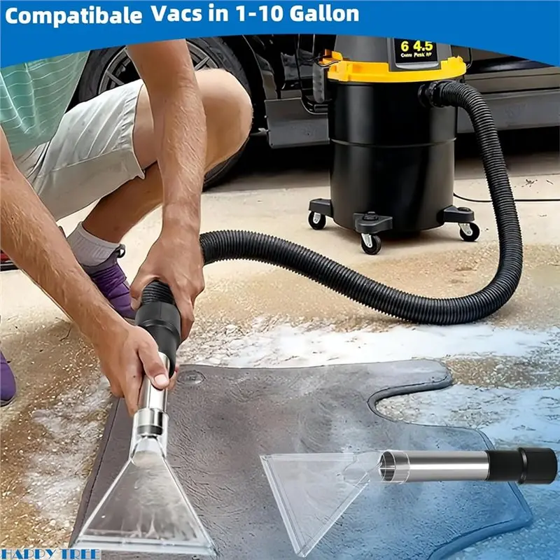 A05G-Turn пылесосы для влажной и сухой уборки в экстракторы, 2 шт., 38 мм, всасывающие насадки, вращающиеся прозрачные насадки для щеток