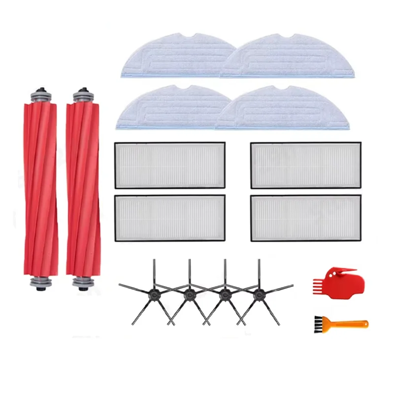 UNCL لشاومي لـ Roborock S7 S70 S75 S7max S7maxv T7S T7plus فرشاة فلتر Hepa المماسح