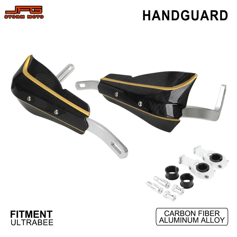 Funparts Motorcycle Hand Guards Mounting Kit Accessories For Surron Sur Ron UltraBee Ultra Bee Aluminum Alloy Electric Dirt Bike