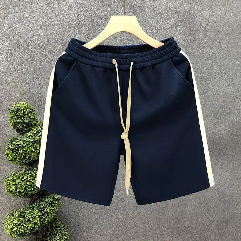 

2025 американские высокотехнологичные шорты, мужские летние свободные баскетбольные шорты пятимолодового бренда, спортивные повседневные рукава