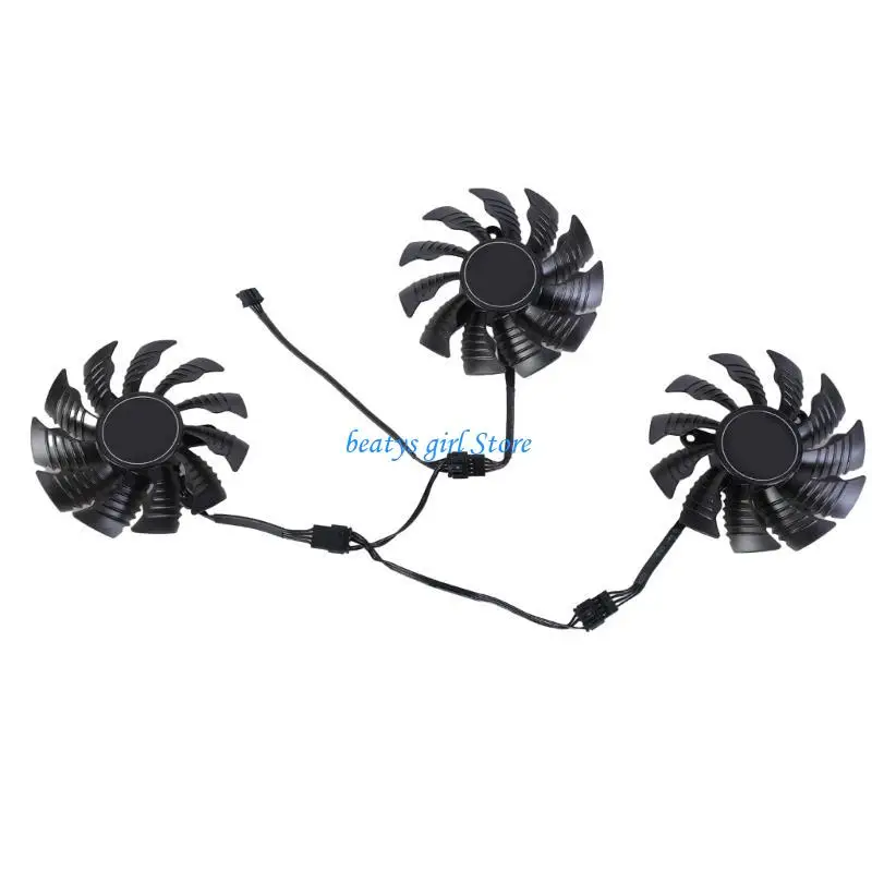 

C7AB 3Pcs PLA09215S12H Video Card Fan Graphics Card Cooling Graphics Card Radiators Replacement for 2080 Graphics Card