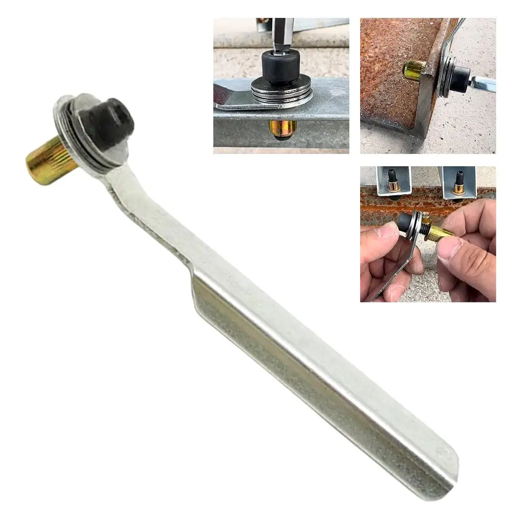 

Multi-functional Portable Manual Rivet Nut Pulling Tool Lightweight M5 M6 M8 M10 Sizes For Automotive Industrial Home Diy H6e4