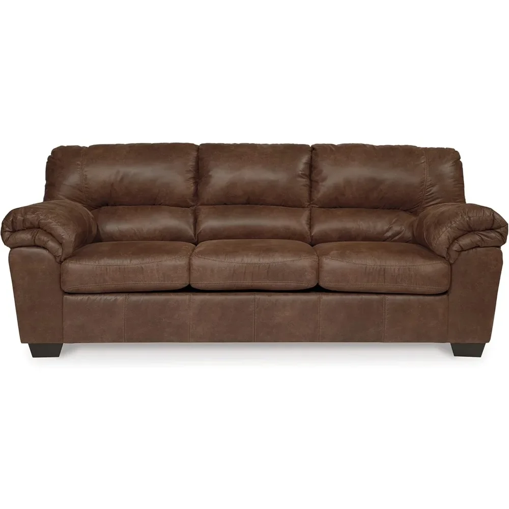 

Bladen Faux Leather Sofa in Brown - Stylish & Comfortable Living Room Furniture