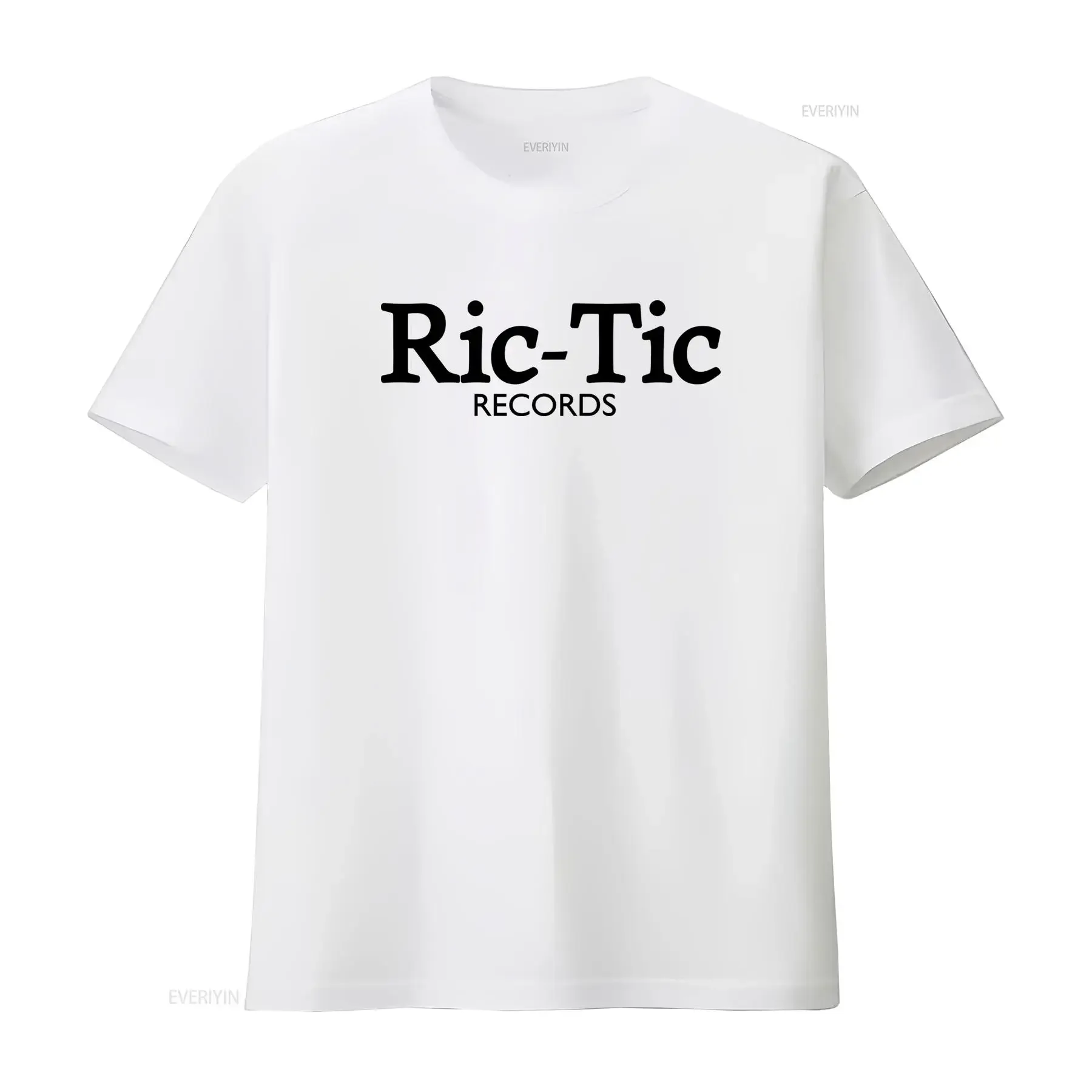 Ric Tic Records Vintage Style Northern Soul T Shirt J Barnes Okeh Edwin Starr Design M1239 vintage Washed fashion Casual homme