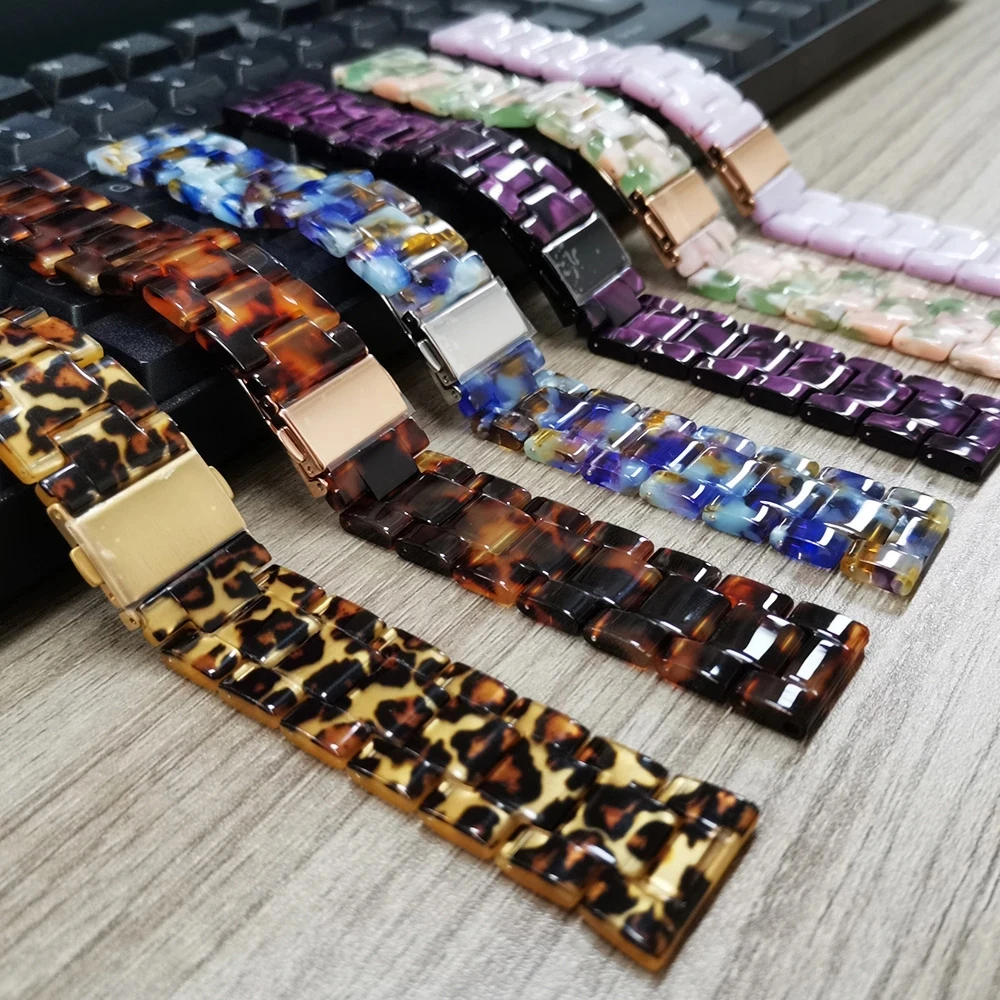 20mm Replacement Smartwatch Wrist Strap For Xiaomi Amazfit GTS 3 GTS 4 Resin Watchband GTR 42MM Bip 3 GTS2 GTS4 Mini Bracelet