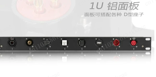 Rack Patch Panel 4 8 12 16 Way Channel 1U Flight Case Mount For XLR Connecctor Male Female SpeakOn Audio Cable Plug 1U 8D 12D