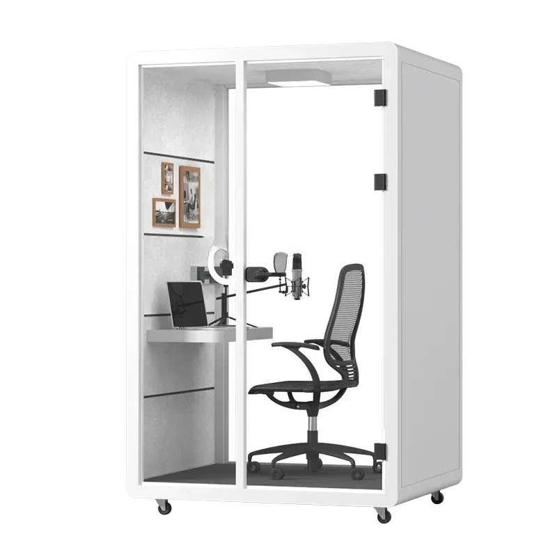 

Mobile Live Studio Soundproof Room Mute Cabin Karaoke Pavilion Learning Office Warehouse E-Sports Room YA