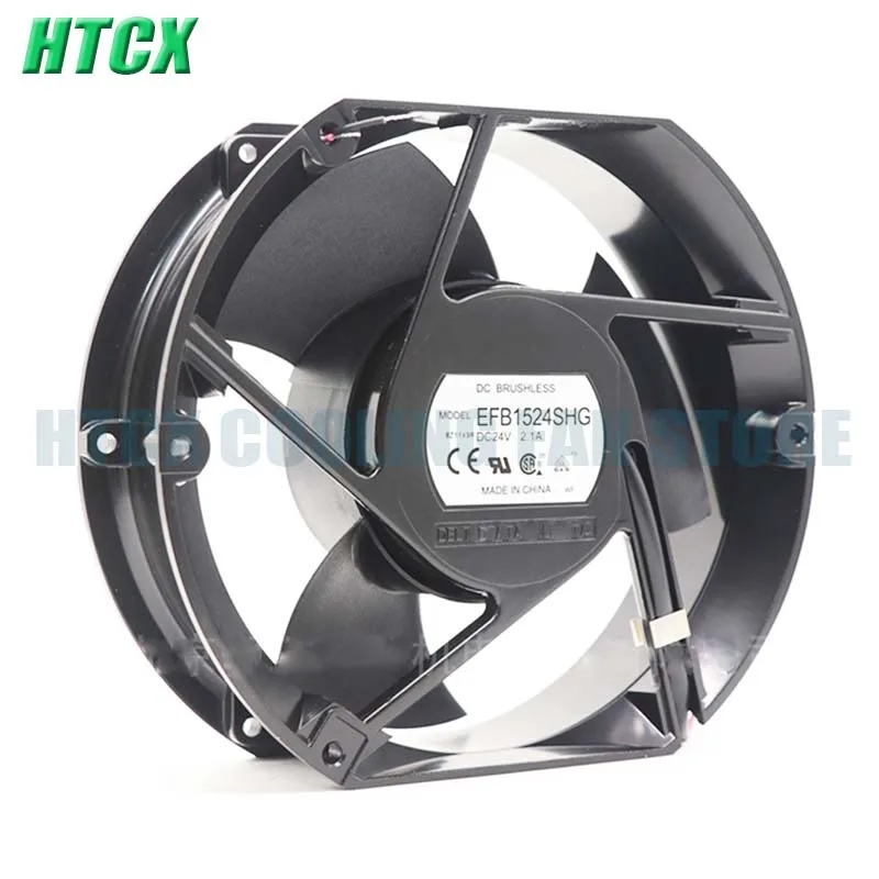 New EFB1524SHG 15CM 24V 2.1A ACS510/550 Frequency Converter Fan