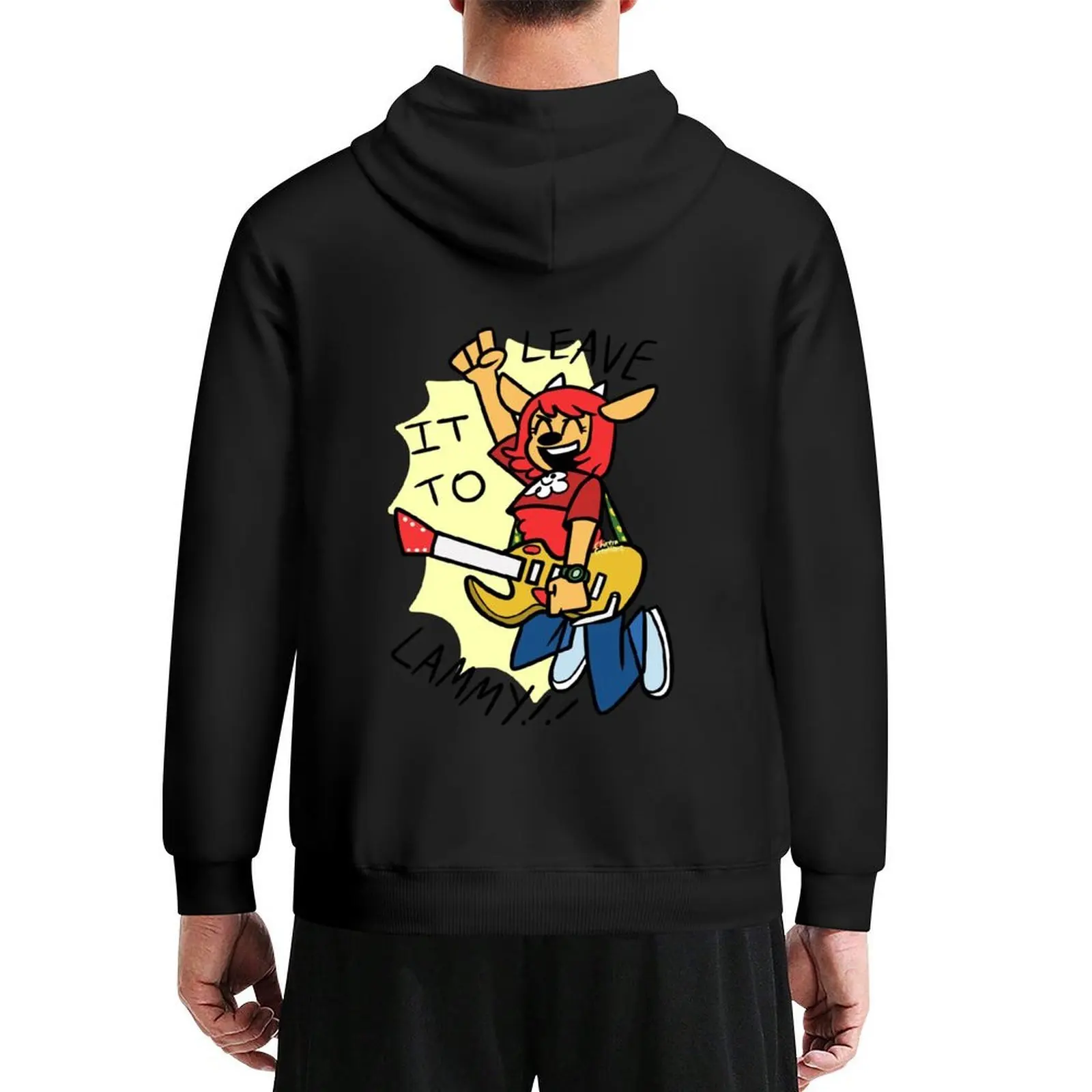 

Jammin Lammy Hoodie japanese style autumn clothes anime clothes clothes for men designer hoodies