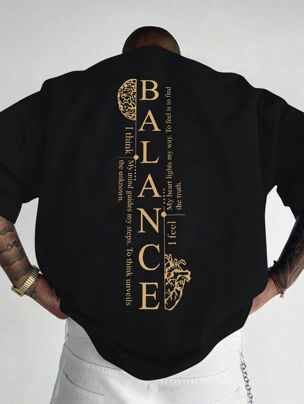Nueva camiseta de cuello redondo transpirable y cómoda con estampado de letras grandes para hombre a la moda, top informal urbano para exteriores de verano