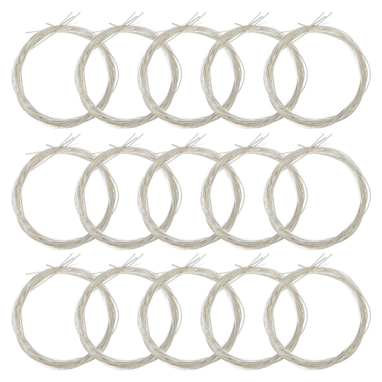 

12pcs High-Class Folk Strings Replacement Durable Professional Bass Accessories Easy To Replace Wood Guitar Strings For Folk