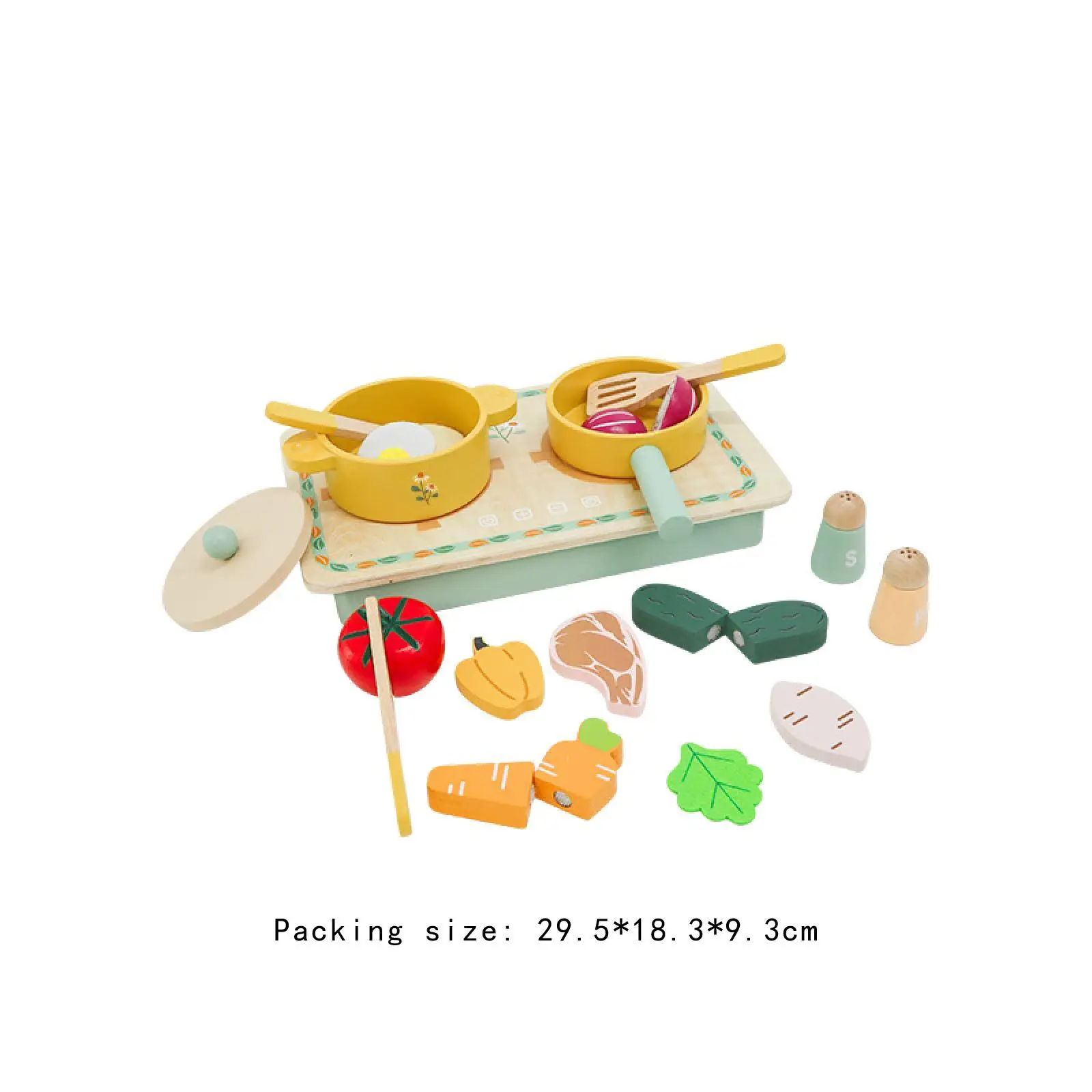 Jeu de cuisine en bois, jeu de rôle amusant, jouets pour enfants, filles et garçons