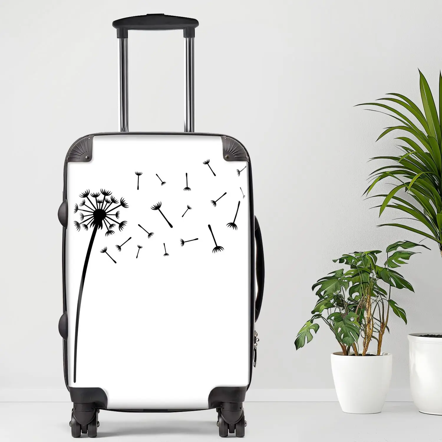 

Flower12 Luggage, 20/24/28 Inch Luggage, Carry-On, Custom Luggage, Luggage Set, Suitcase, Travel, Vacation, Cabin Suitcase, Cust