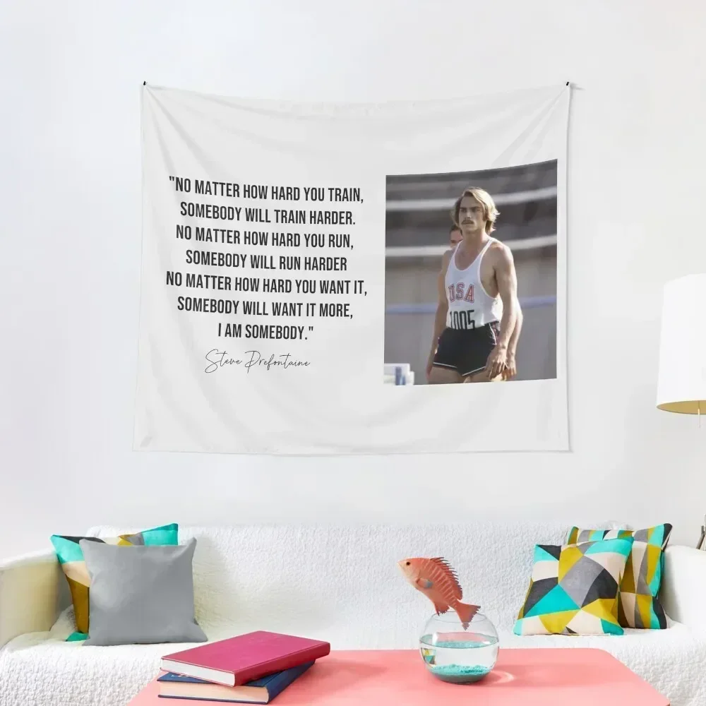 

Steve Prefontaine quote, Running Quotes Steve Prefontaine Tapestry Wall Deco Carpet On The Wall Wall Hanging Tapestry