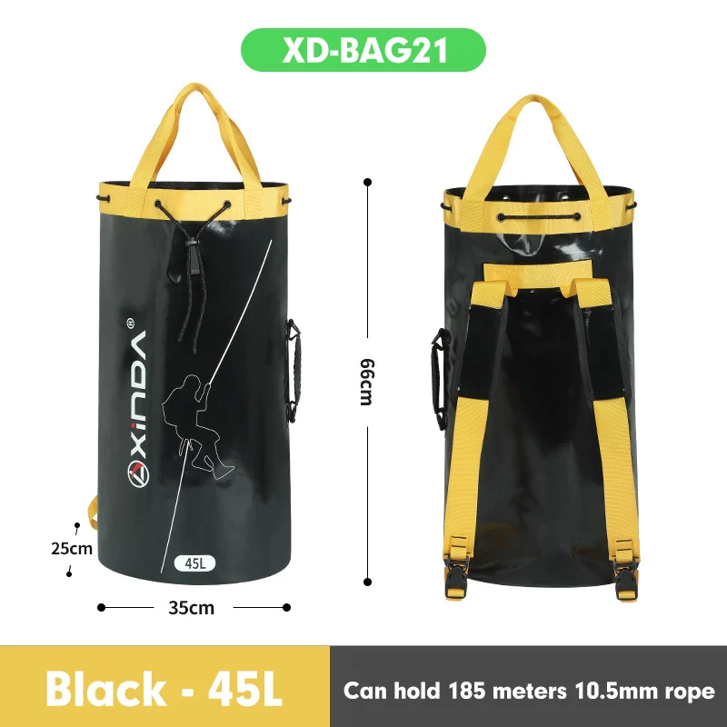 Xinda Outdoor Rock Climbing Rope Bag Rescue Equipment Package
