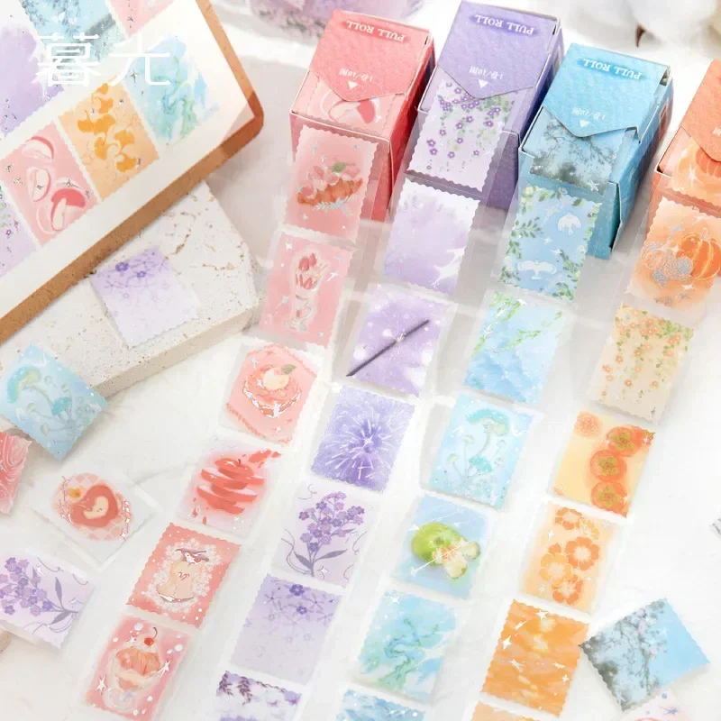 Depicting Beautiful Series Stickers Tape Retro Handmade DIY Tape Stickers