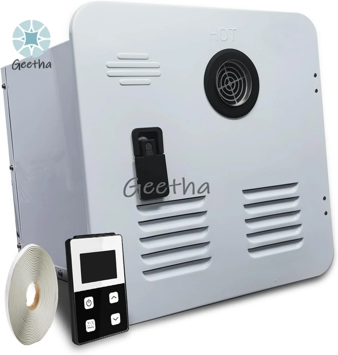 OGMIE 12V 10L 8L 6L DC Water Heater for Caravans Camping RV LPG 2.2GPM to 3.9GPM 42000BTU to 65000BTU Outdoor Shower