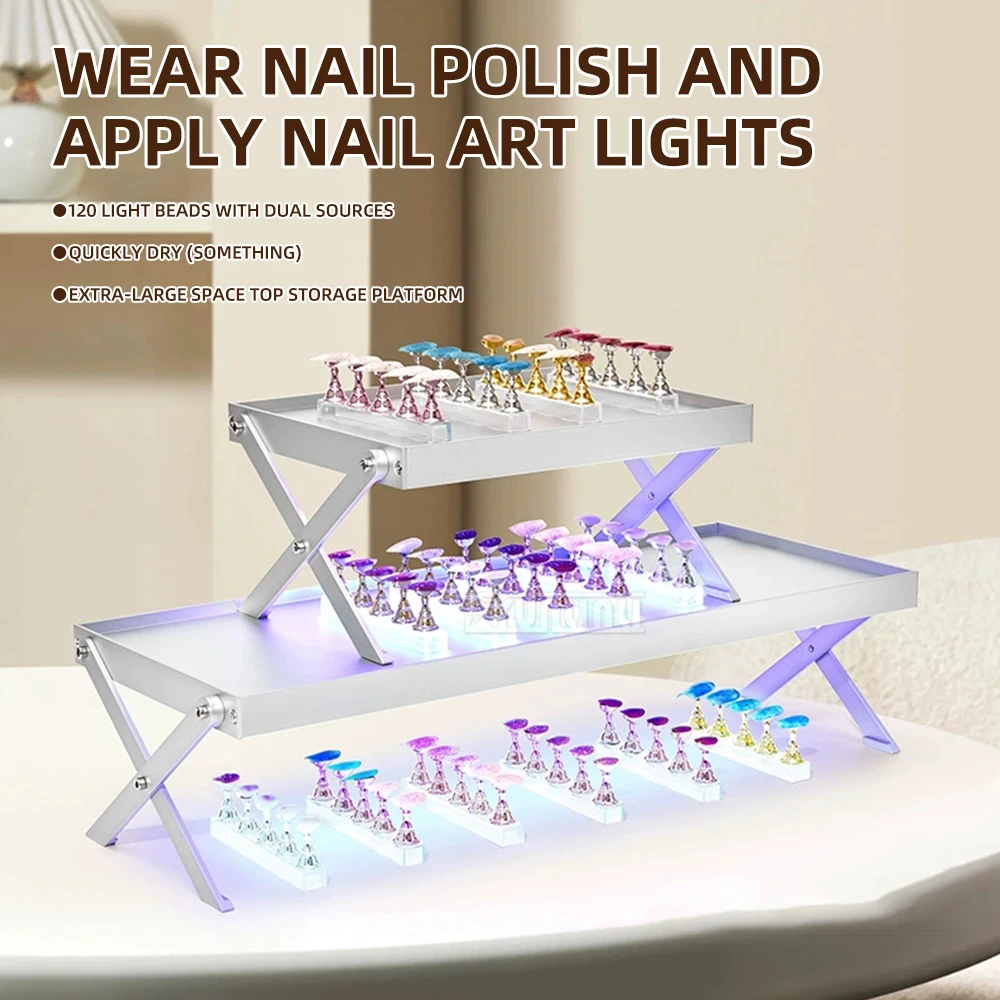 

nail lamp phototherapy machine high power foldable baked swatch nail phototherapy lamp