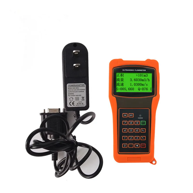 YUNYI Handheld ultrasonic liquid water flow meter