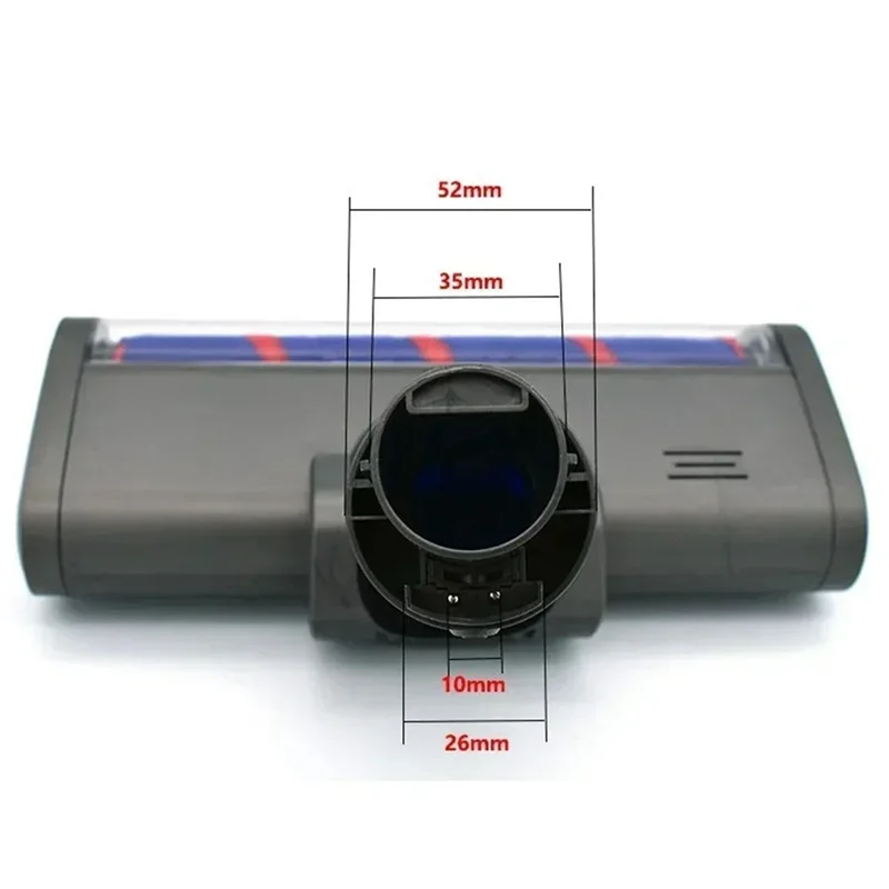 A24P رأس فرشاة دوارة ناعمة لدايسون V7 V8 V10 V11 V15 مكنسة كهربائية استبدال جزء الكناس