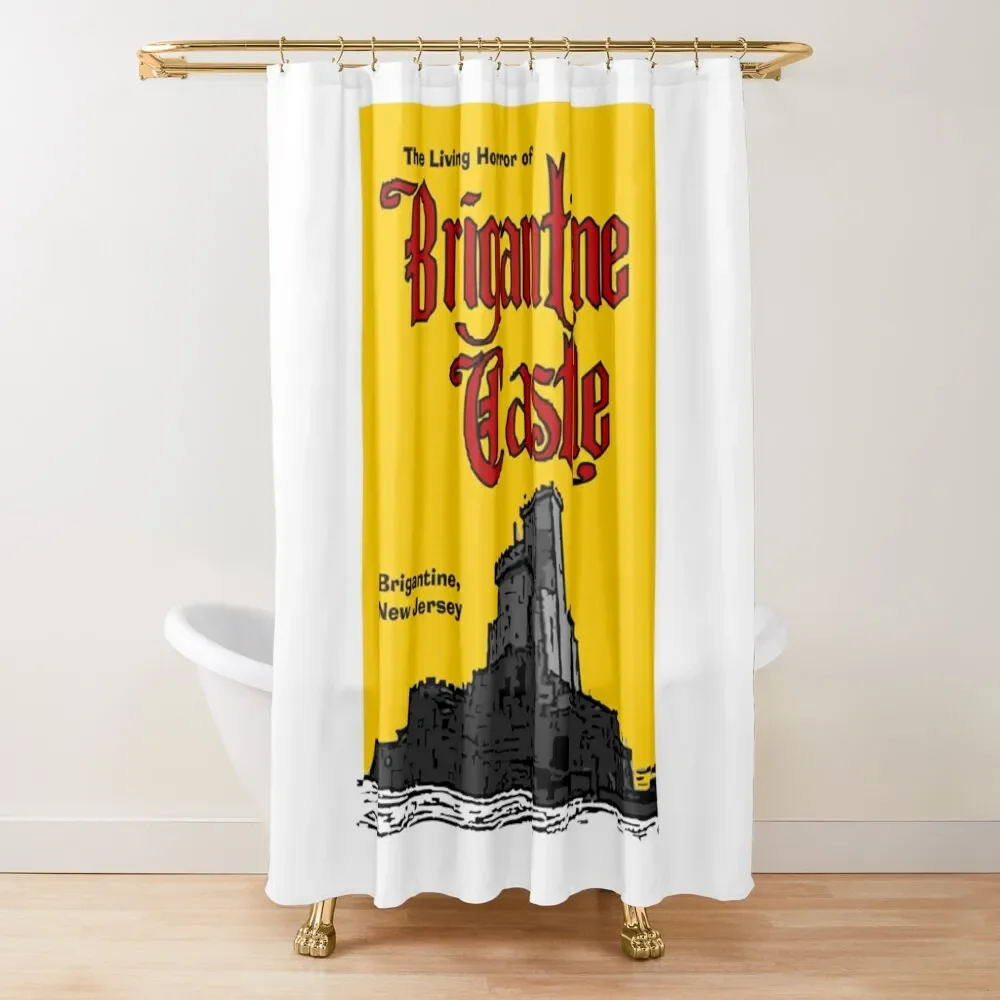 

Brigantine Castle - Brigantine, NJ Shower Curtain Modern Bathroom Accessories Anti-Mold Waterproof Shower Curtain