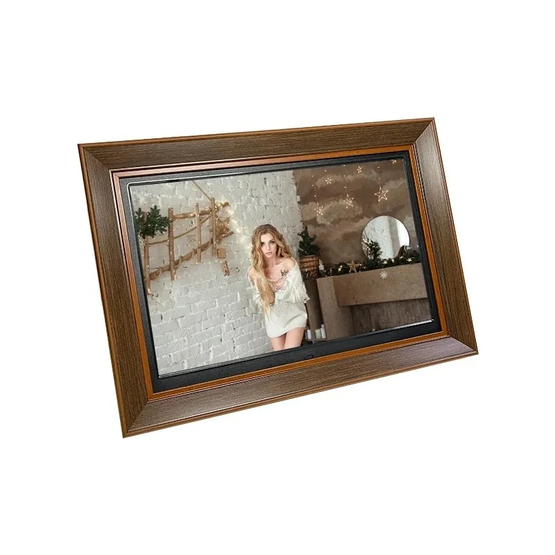 Factory Supply Built In Wood Electronic Digital Photo Picture Frame  Inch